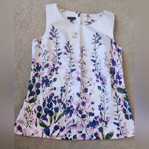 Sleeveless Floral Top